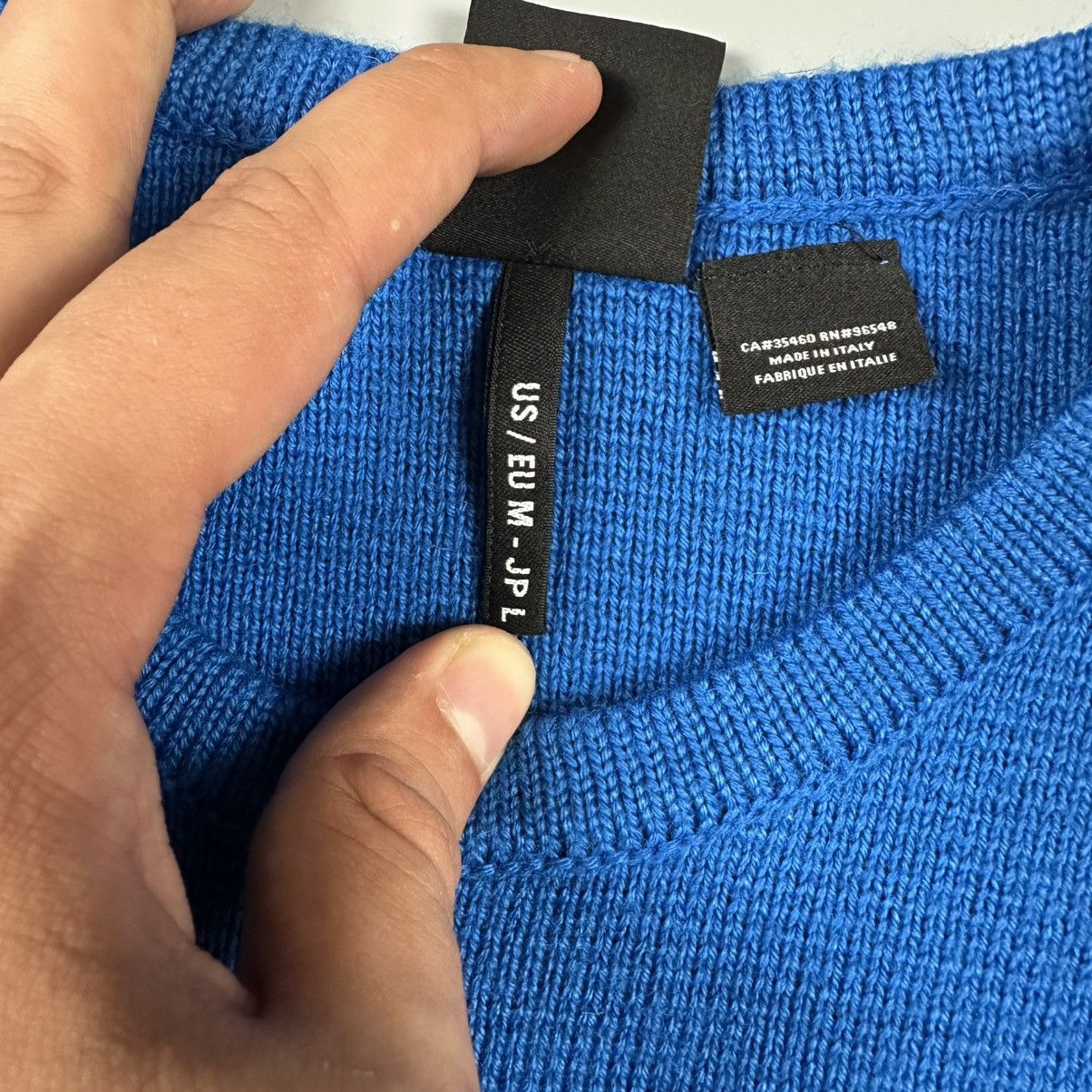 Oakley Oakley Crew Tech Wool Blue Block Sweater Italy Knit Ski Size US M / EU 48-50 / 2 - 4 Thumbnail