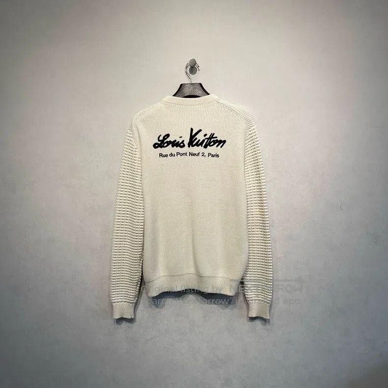 Louis Vuitton Louis Vuitton Back jacquard logo knit sweater Size US M / EU 48-50 / 2 - 1 Thumbnail