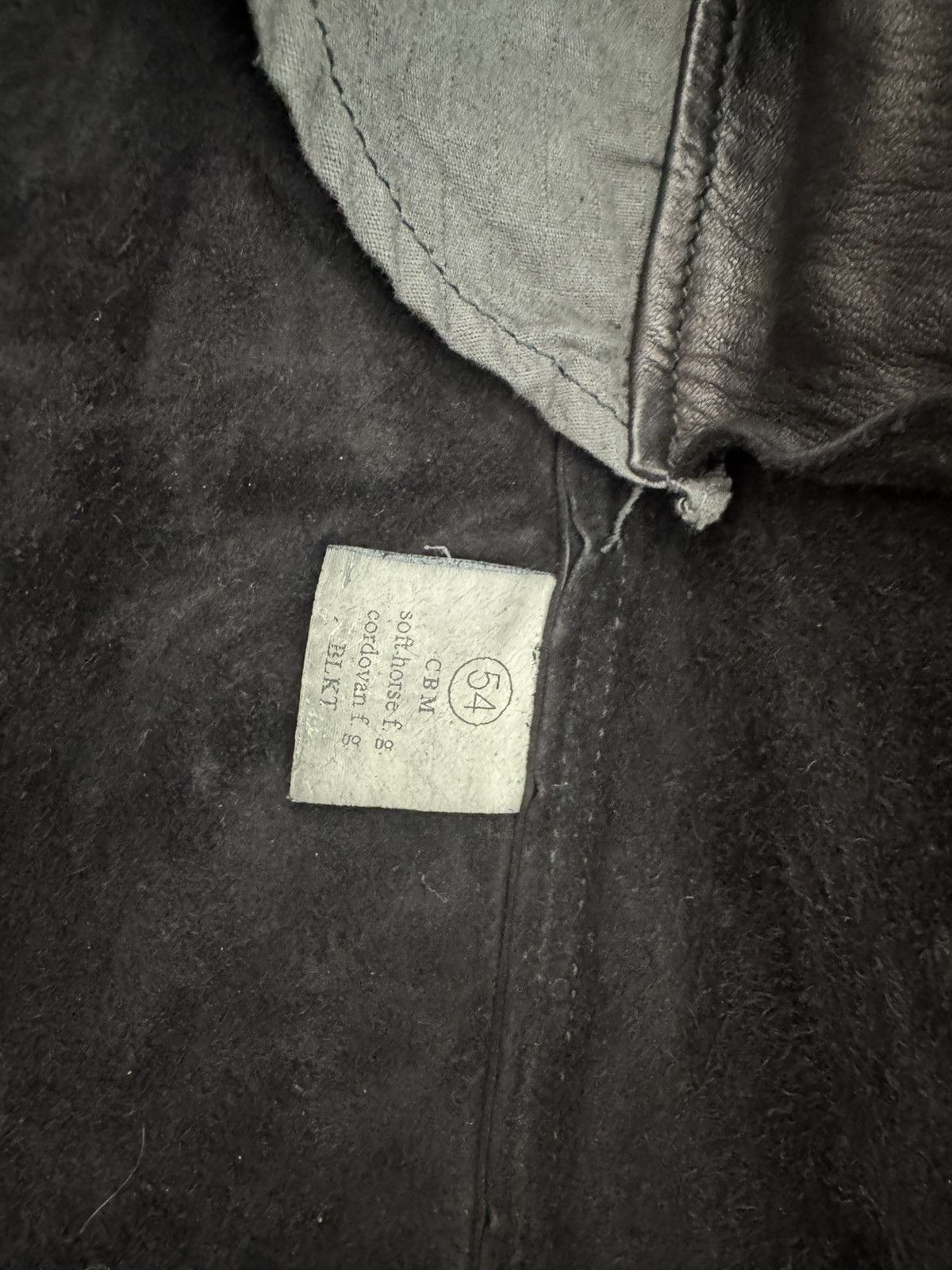 Guidi Guidi x Layer-0 Leather Jacket CBM-BLKT Size US L / EU 52-54 / 3 - 9 Thumbnail