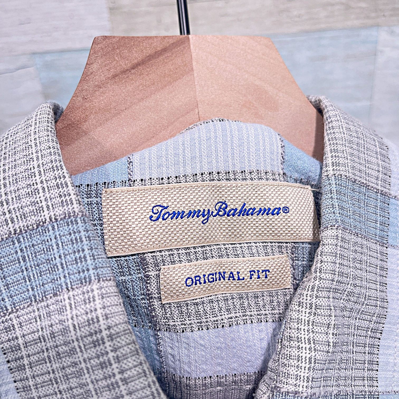 Tommy Bahama TOMMY BAHAMA Silk Hawaiian Plaid Camp Shirt Mens Medium Size US M / EU 48-50 / 2 - 6 Thumbnail