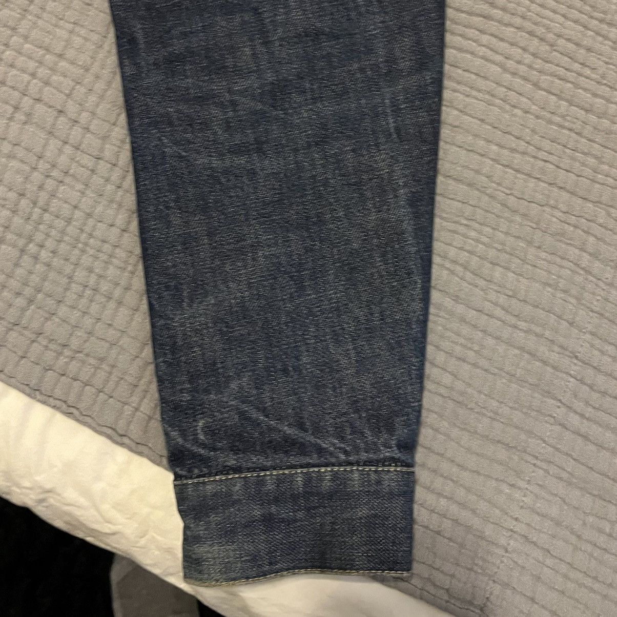 Helmut Lang × Vintage One Pocket Indigo Denim Jacket AW2001 — EU50 Size US M / EU 48-50 / 2 - 8 Thumbnail