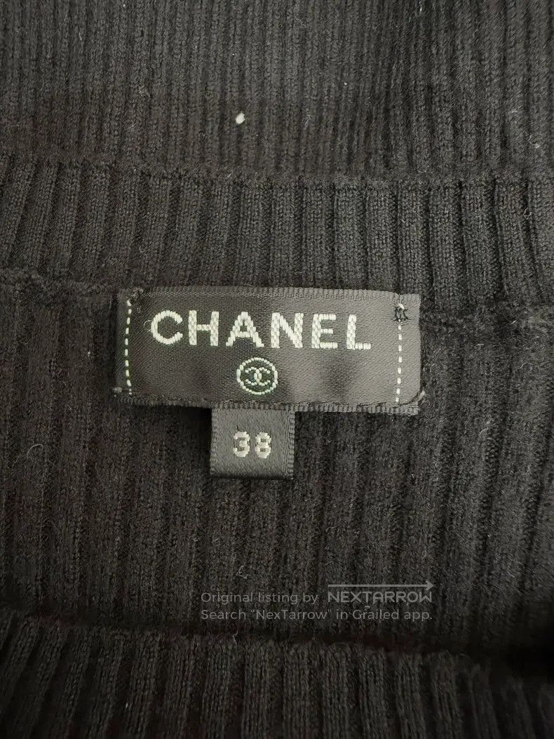 Chanel Chanel Classic letter striped knitwear with long sleeves Size XS / US 0-2 / IT 36-38 - 4 Thumbnail