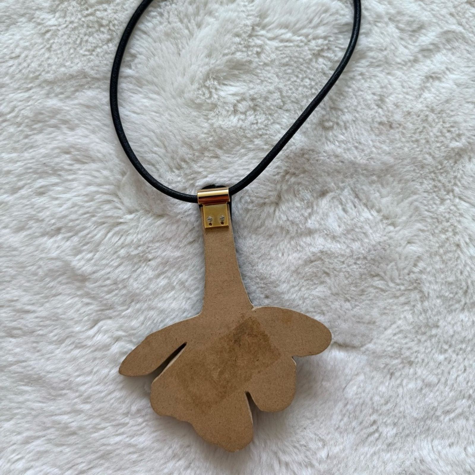 Marni NEW!!! Marni necklace leather material Authentic Retail 420$ Size ONE SIZE - 5 Thumbnail