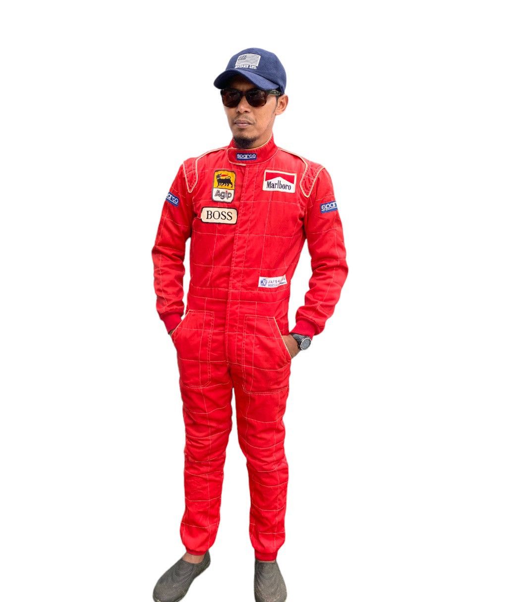 Ferrari × Formula 1 🔥 Italian Vintage 80s Sparco Car Racing Suit ...