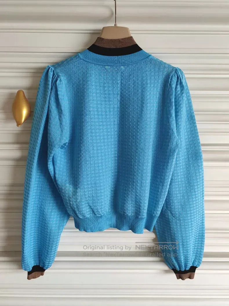 Fendi Fendi Knitted Long-Sleeve Top Size XS / US 0-2 / IT 36-38 - 2 Thumbnail