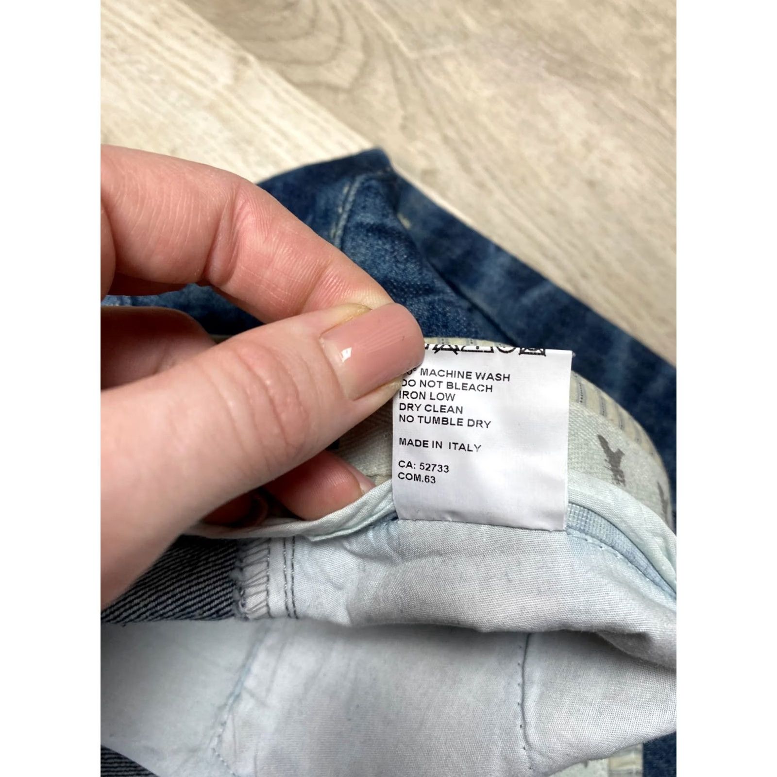 Denime VINTAGE Michiko Koshino Jeans Jeans Size 36 Men Denim Blue 36 Inseam 79cm Straight Regular Cotton Denim Logo Japan Pocket Erased Bottom 1990s Mens Size US 36 / EU 52 - 8 Thumbnail