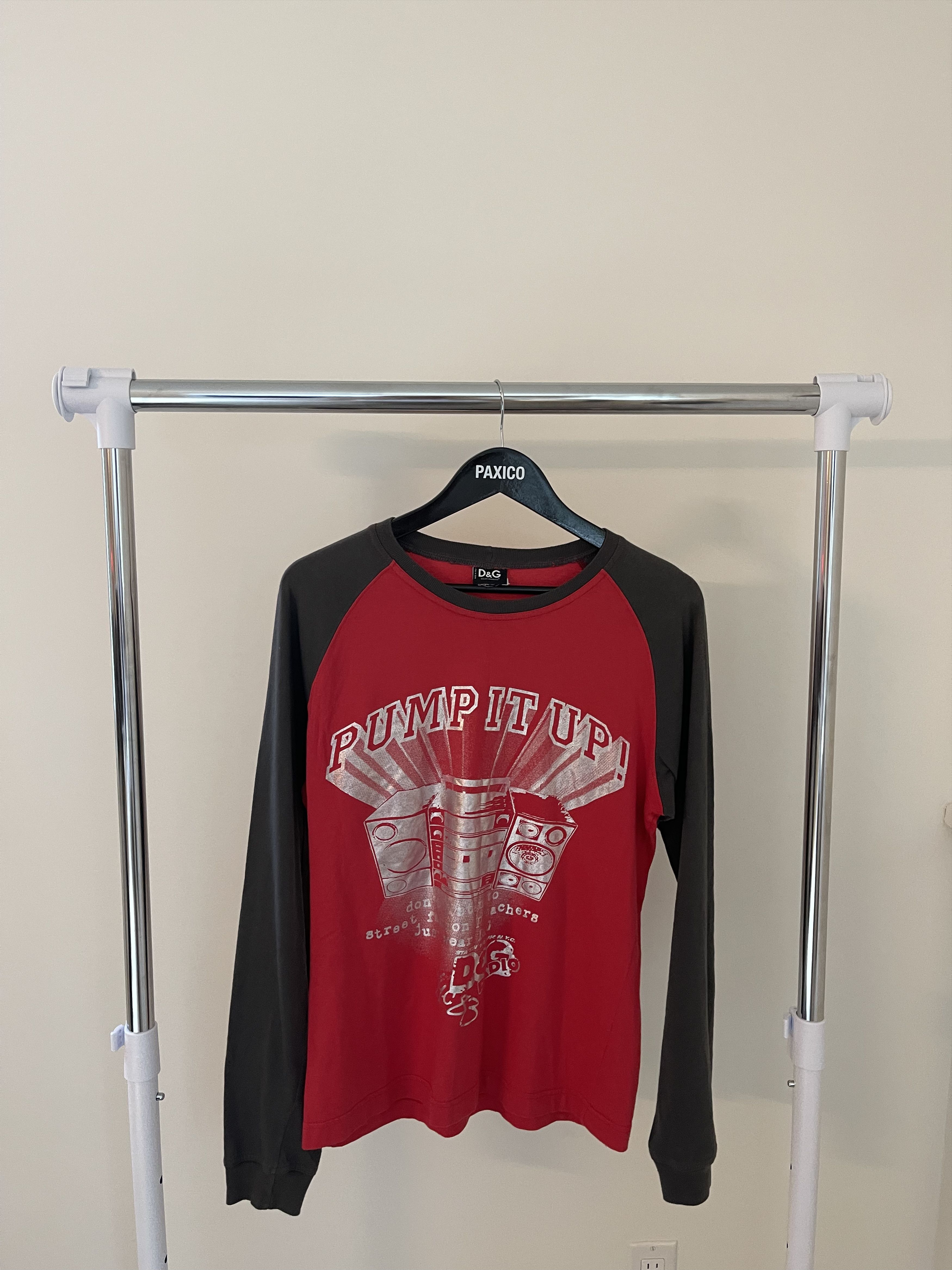 Dolce & Gabbana Dolce&Gabbana Pump It Up Radio Logo Vintage Y2K Longsleeve Size US M / EU 48-50 / 2 - 2 Thumbnail