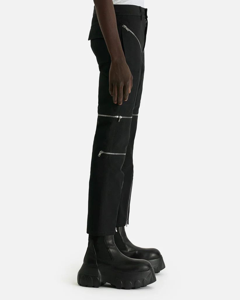 Rick Owens o1s1v1r1oon0825 Headon Convertible Pant in Black Size US 34 / EU 50 - 2 Thumbnail