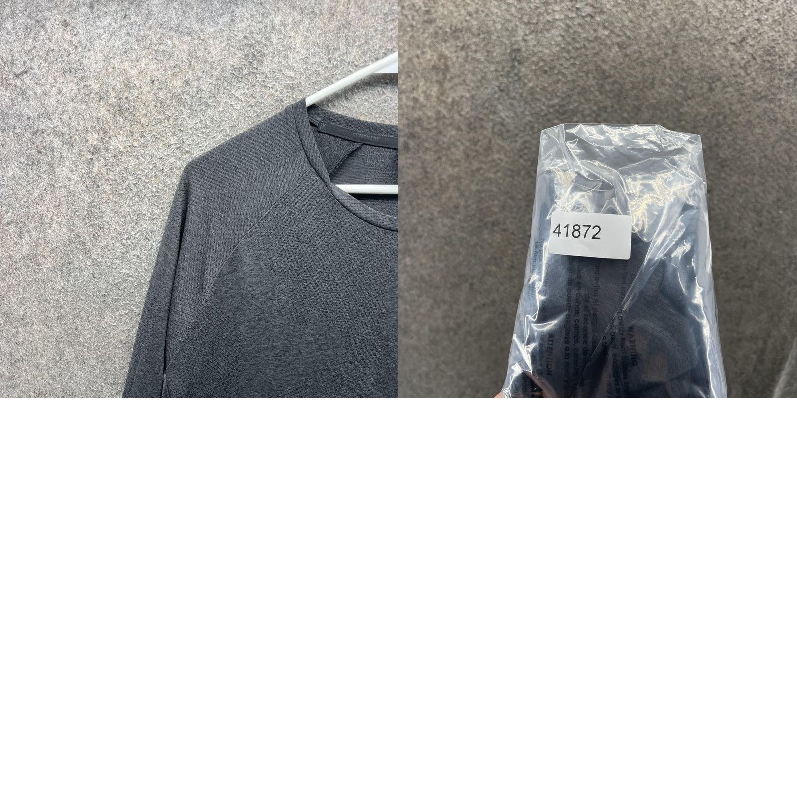 Gymshark Gymshark Shirt Mens Large Gray Long Sleeve Performance Training Athletic Top Size US L / EU 52-54 / 3 - 8 Thumbnail