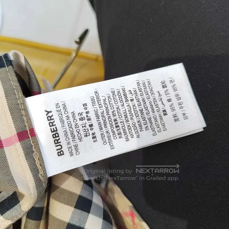 Burberry Burberry Multicolor Cotton Women's Shirt. Size L / US 10 / IT 46 - 6 Thumbnail
