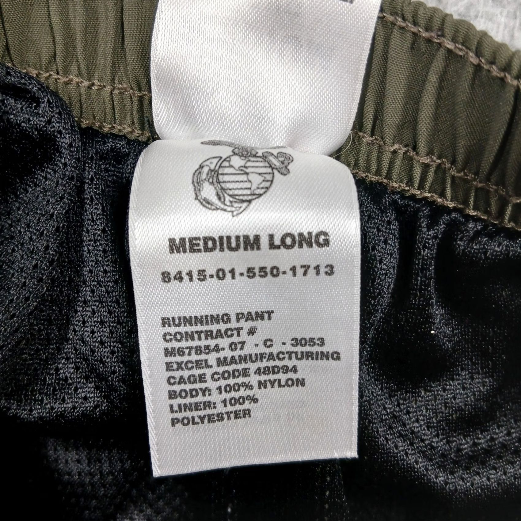 New Balance New Balance USMC Track Pants Men's Medium Long Green Nylon USA Made Size US 31 - 7 Thumbnail