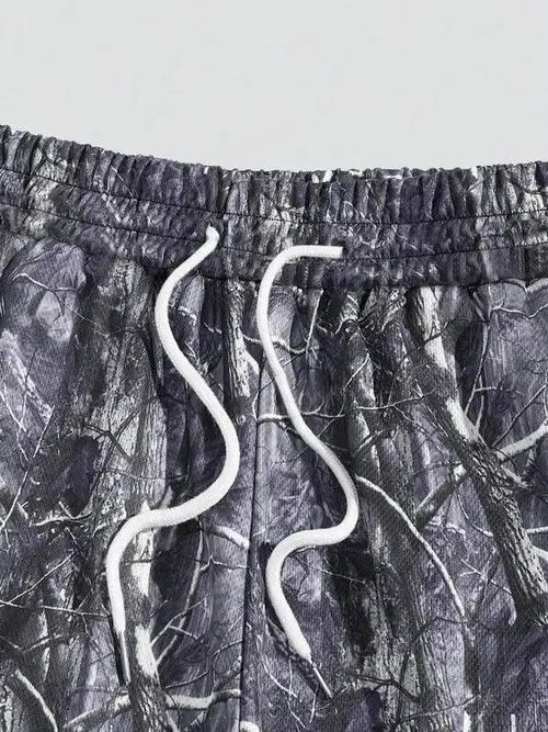Jean Camo Punk Y2K Drip shorts Size US 36 / EU 52 - 2 Thumbnail