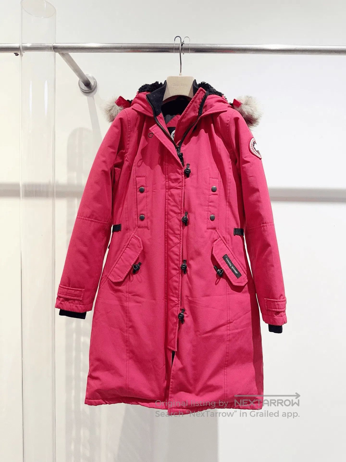 Canada Goose Canada Goose Red Down Jacket. Size XS / US 0-2 / IT 36-38 - 1 Thumbnail