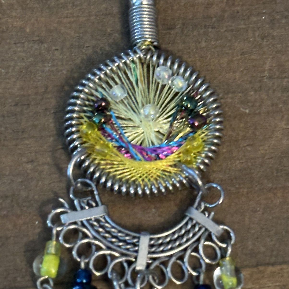 Other Silver tone dreamcatcher dangle earrings Size ONE SIZE - 3 Thumbnail