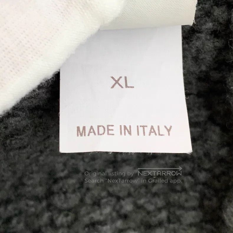 Brunello Cucinelli Brunello Cucinelli Dark Gray Wool V-Neck Long Sleeve Knit Size XL / US 12-14 / IT 48-50 - 7 Thumbnail