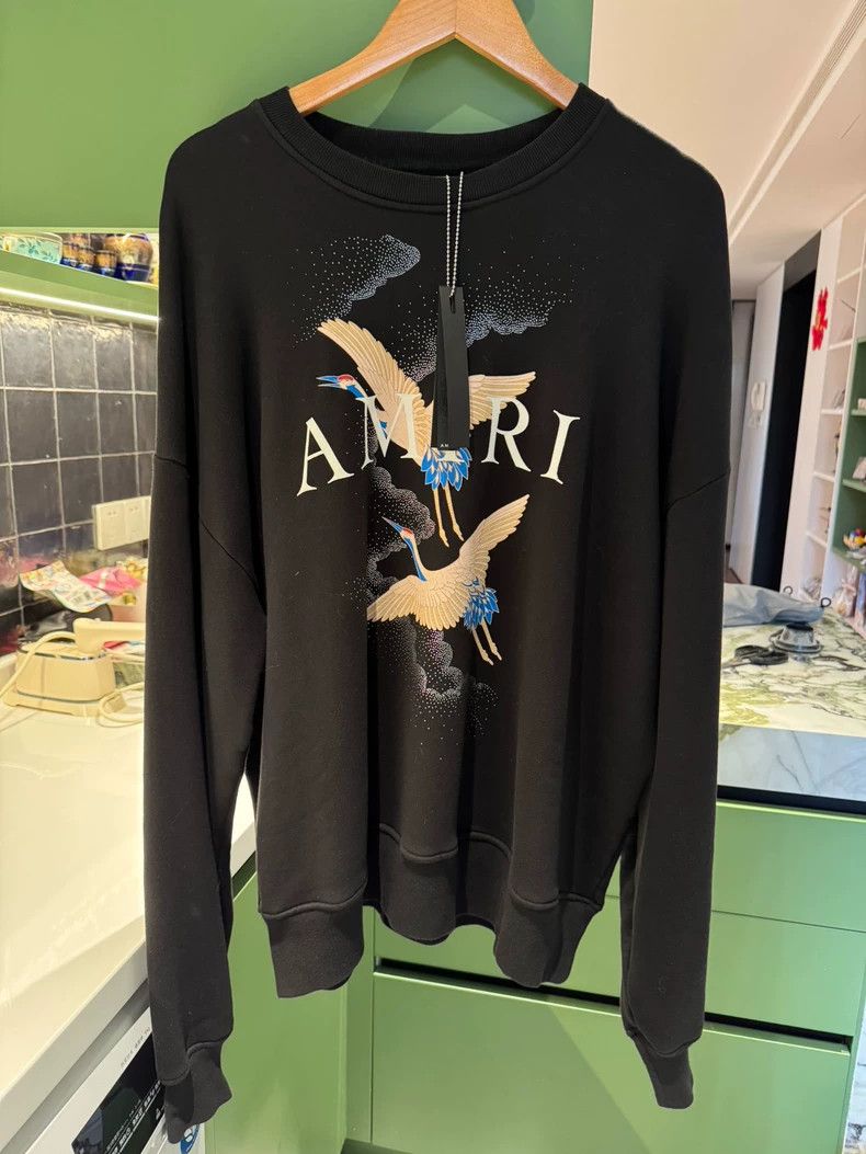 Amiri Amiri 19aw Crane Sweatshirt 2501-Nextarrow Size US S / EU 44-46 / 1 - 1 Thumbnail