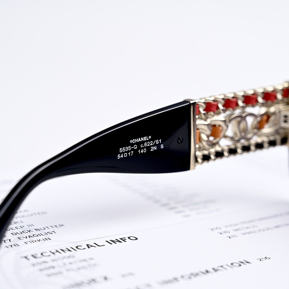Chanel CHANEL 0CH5535Q C622S1 SUNGLASSES Size ONE SIZE - 5 Thumbnail