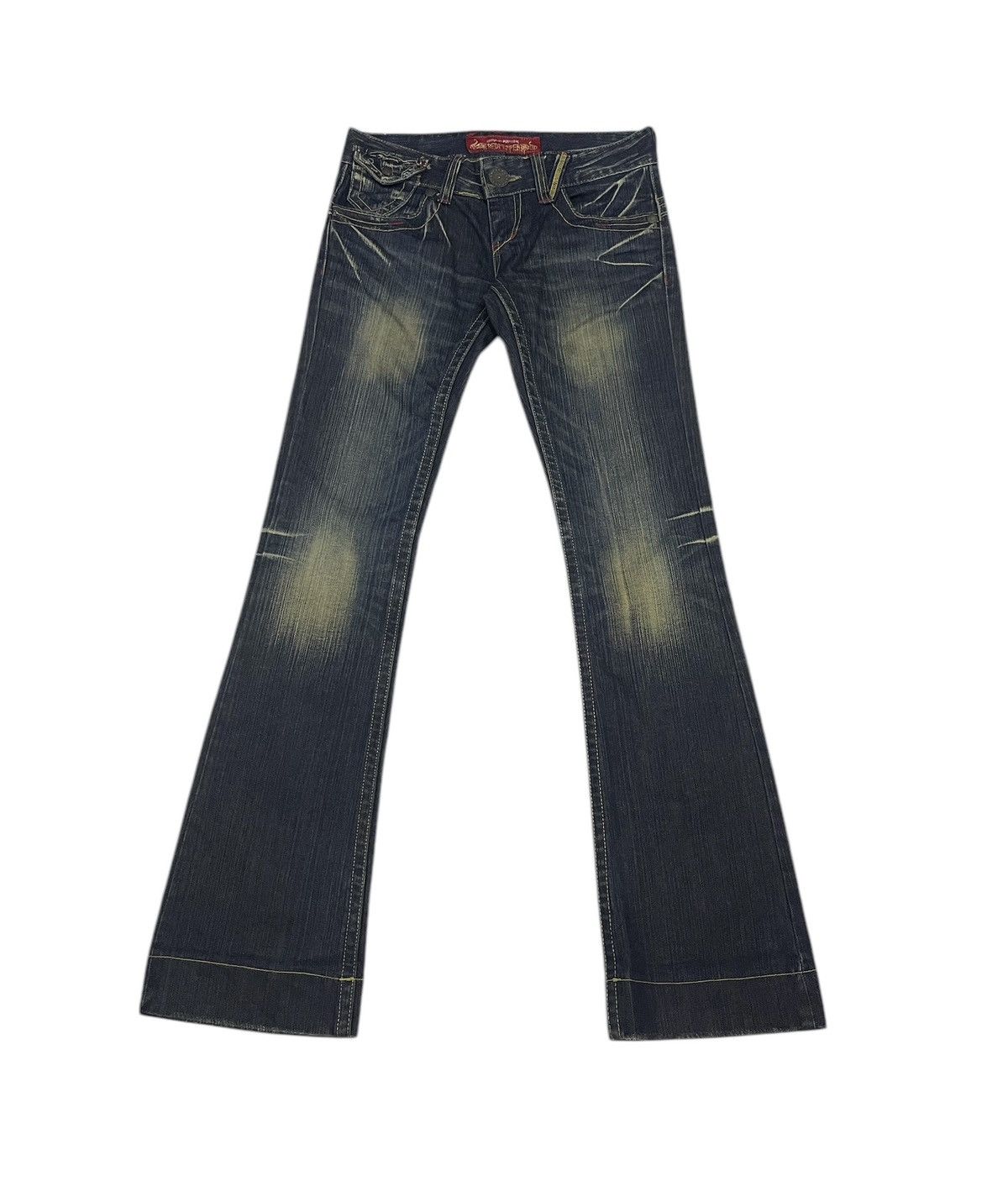 Hysteric Glamour Red Pepper Japan Skinny Flare Jeans Size US 29 - 4 Thumbnail