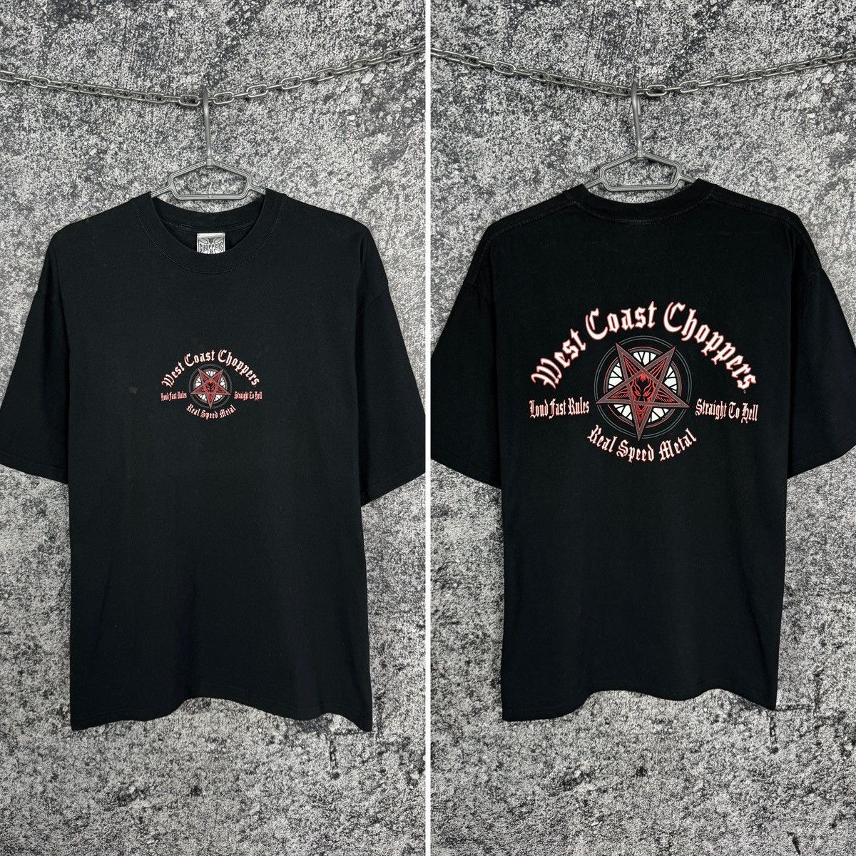 Vintage West Coast Choppers T-Shirt Biker Motorcycle Tee Vintage XL Size US XL / EU 56 / 4 - 1 Thumbnail