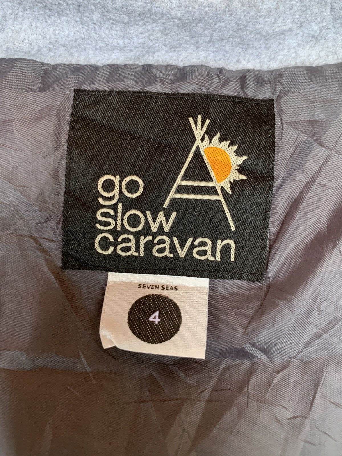 Japanese Brand × go slow caravan Go slow caravan puffer hooded jacket Size US M / EU 48-50 / 2 - 11 Thumbnail