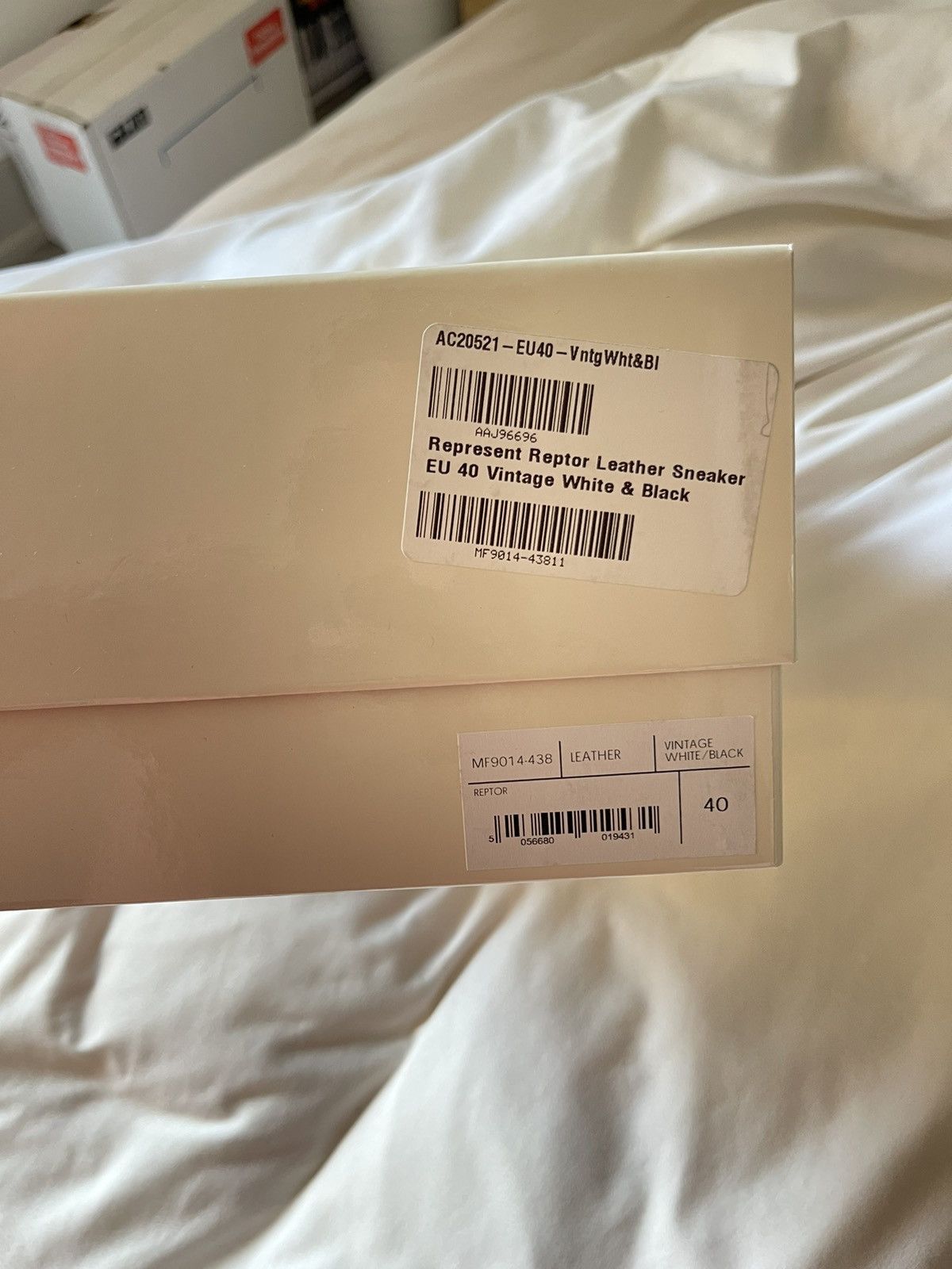 Represent Clo. Represent Reptor Leather Sneaker Size US 8 / EU 41 - 8 Thumbnail