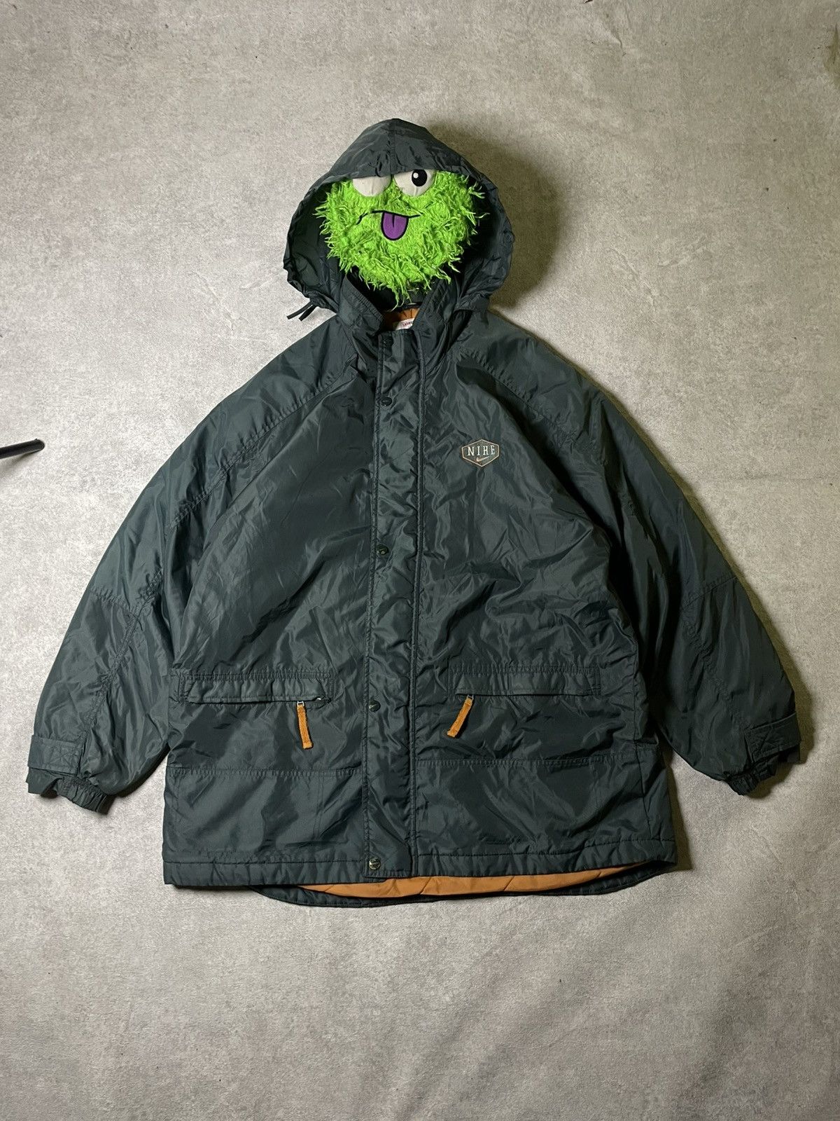 Nike Nike Bomber Parka – Oversized Swoosh Statement Size US L / EU 52-54 / 3 - 2 Thumbnail