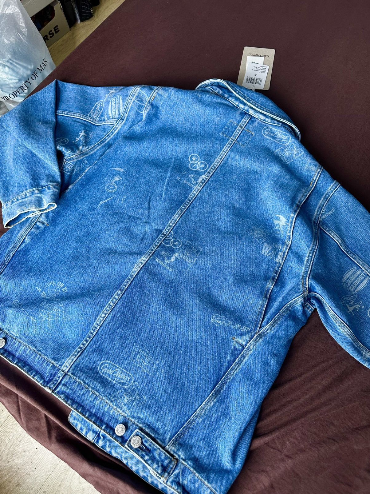 Carhartt × Carhartt Wip Carhartt WIP Stamp jacket Size US S / EU 44-46 / 1 - 2 Thumbnail