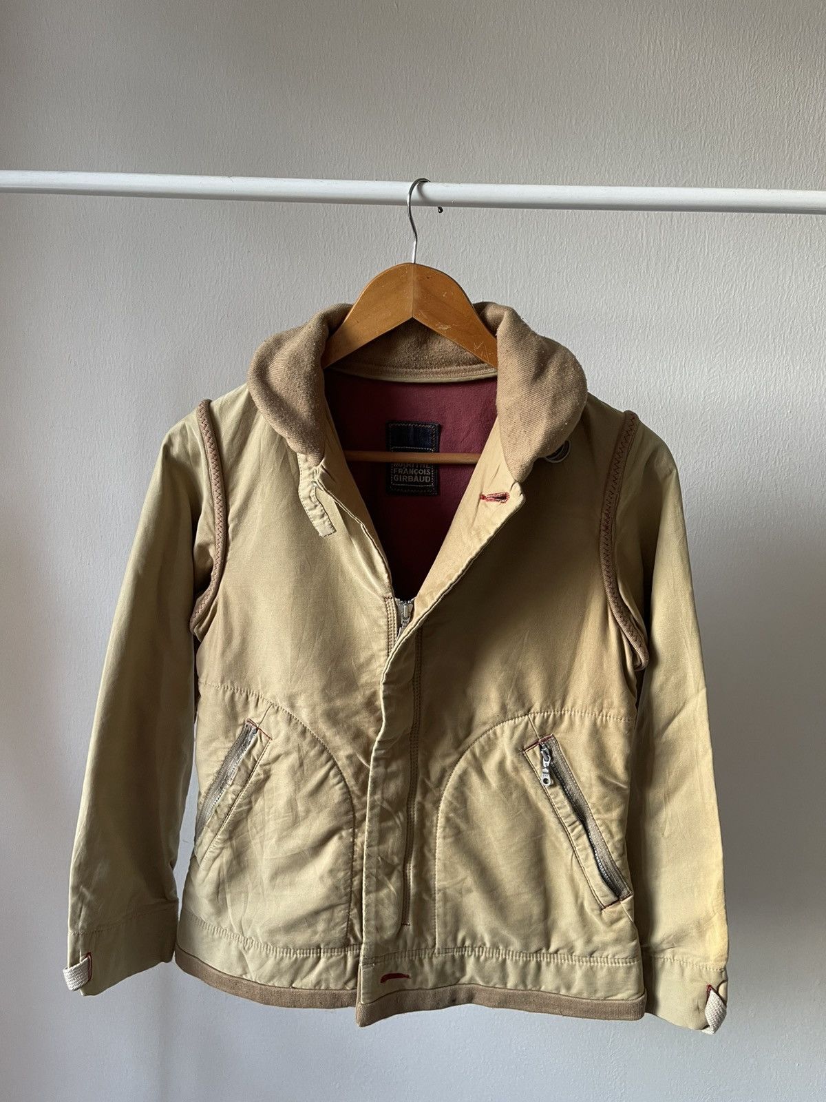 Designer × Marithe + Francois Girbaud 2000s Marithe Francois Girbaud Zip Jacket Size US XS / EU 42 / 0 - 3 Thumbnail