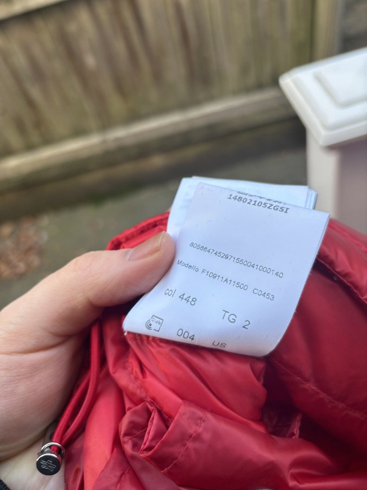 Moncler $1100 Red Rook Giubbotto Hooded Puffer Jacket Size US S / EU 44-46 / 1 - 10 Thumbnail