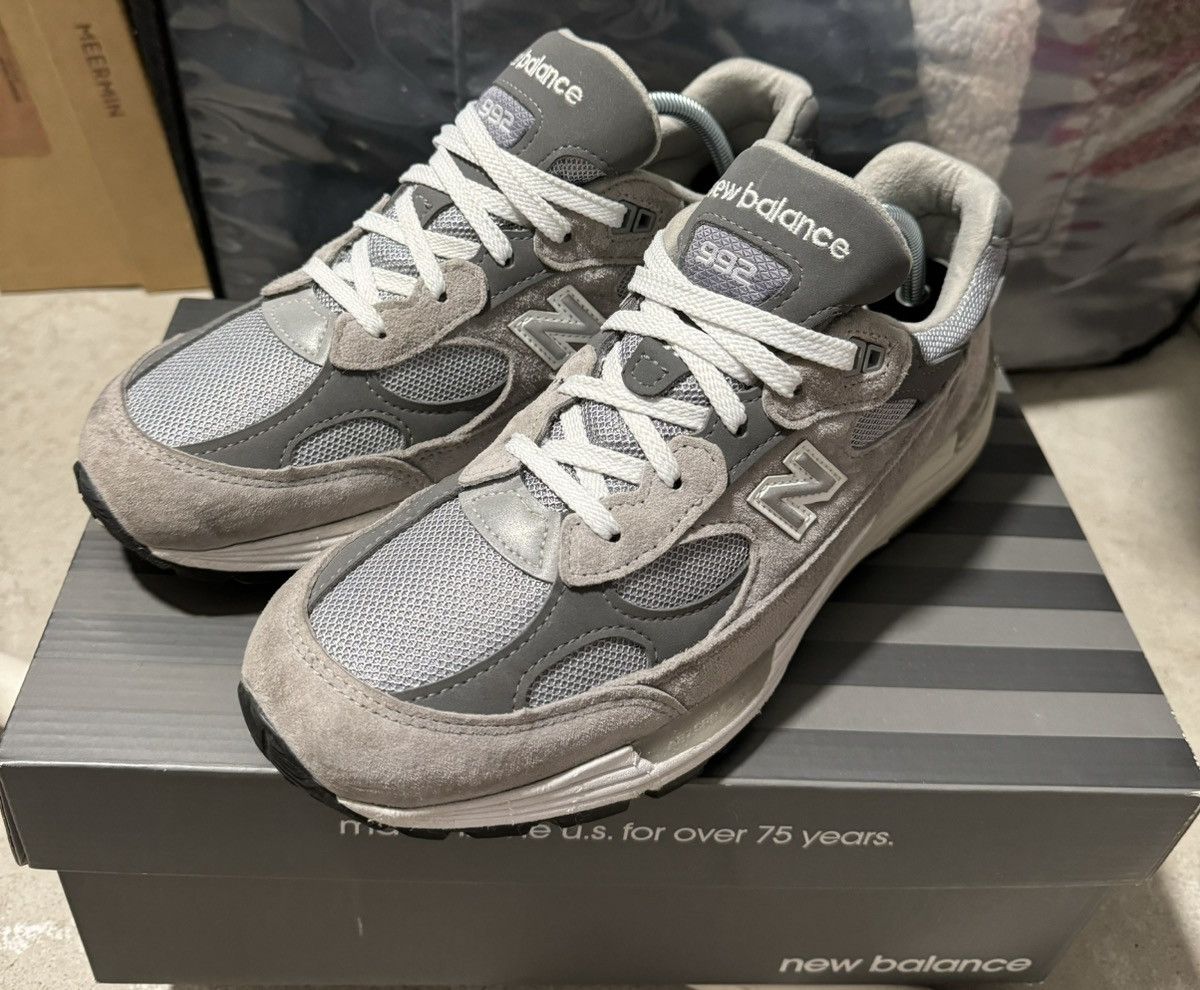スニーカー New Balance 992 MiUSA Grey Silver llic New Balance 992 MiUSA Grey Silver Metallic Sz 10.5 U992GY | eBay