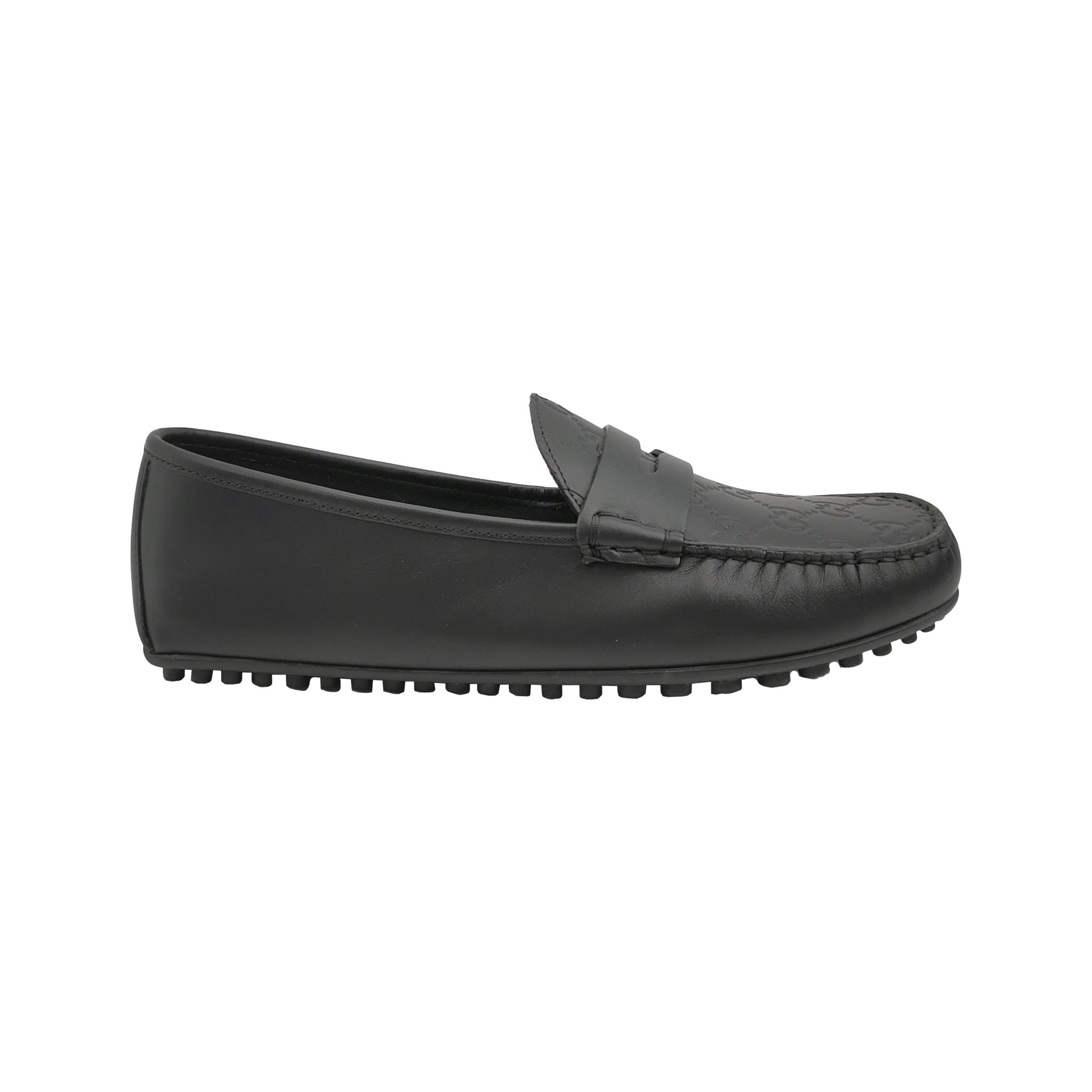 Gucci Gucci GG Monogram Leather Driving Shoes 40.5 Size US 7 / EU 40 - 1 Thumbnail