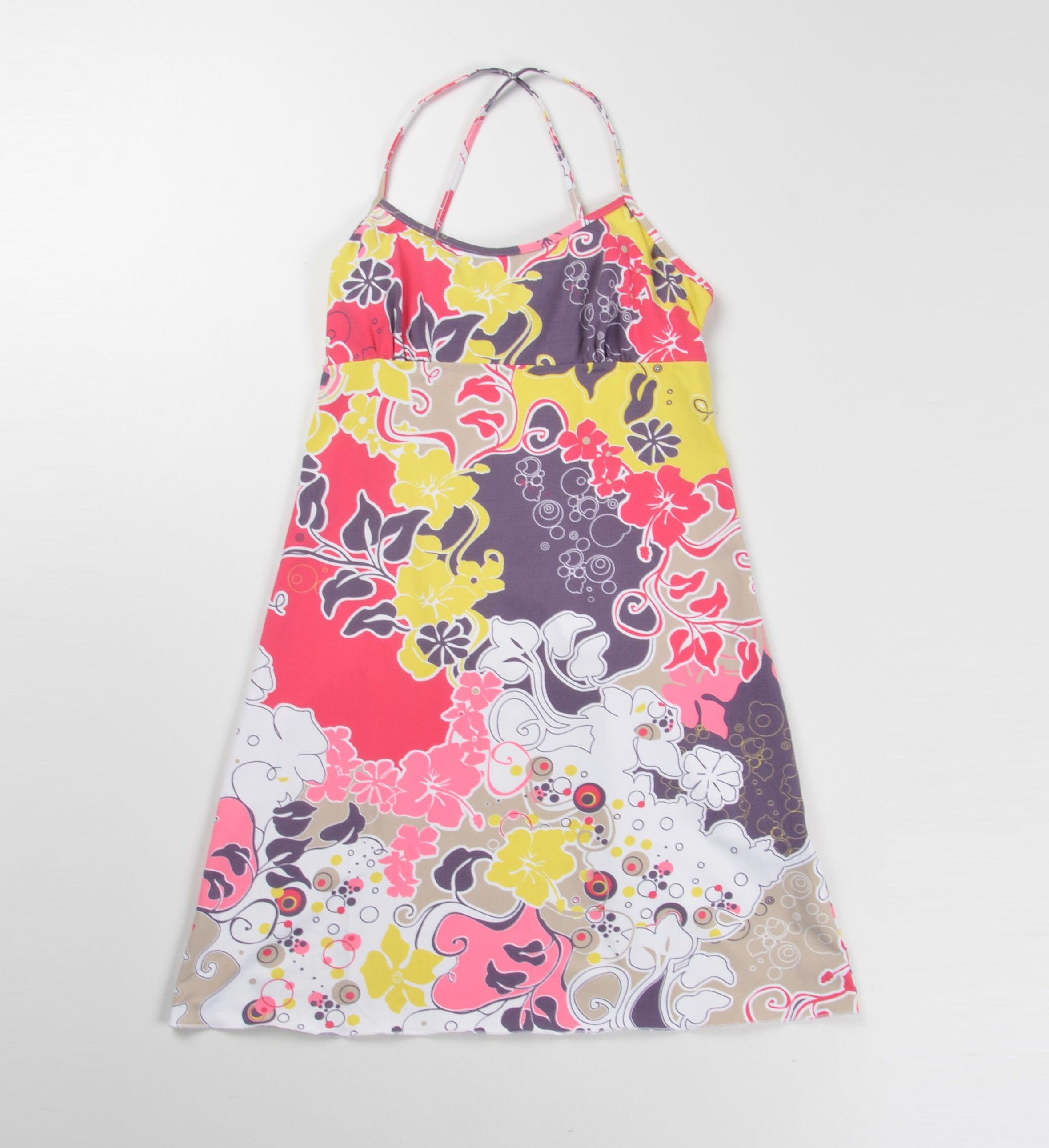 Bogner Bogner Fire + Ice Y2K Coquette Floral Mini Dress Size S / US 4 / IT 40 - 4 Thumbnail