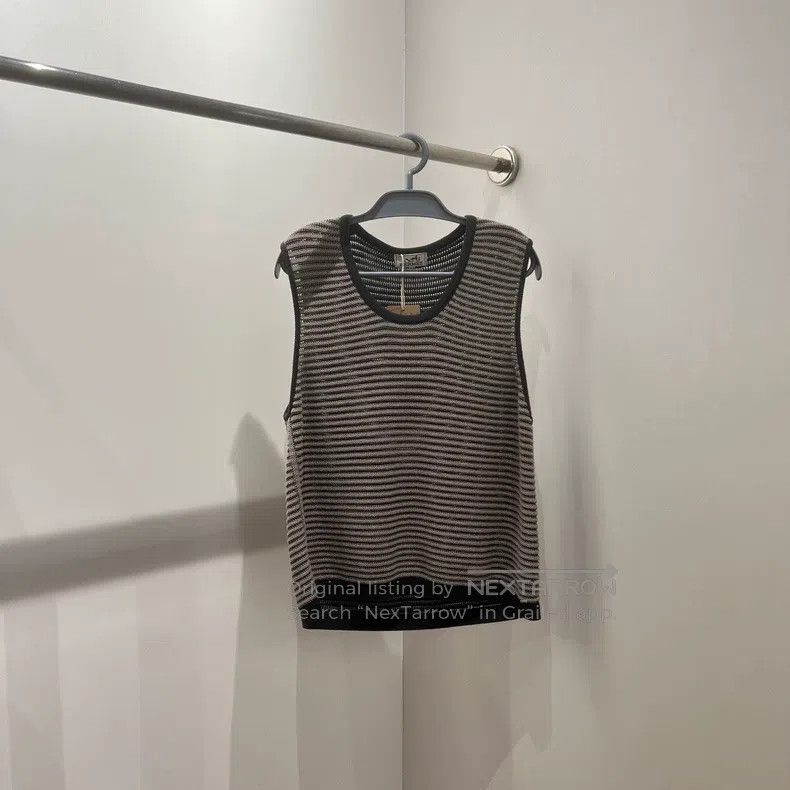 Hermes Hermes Cashmere Knit Vest Size M / US 6-8 / IT 42-44 - 1 Thumbnail