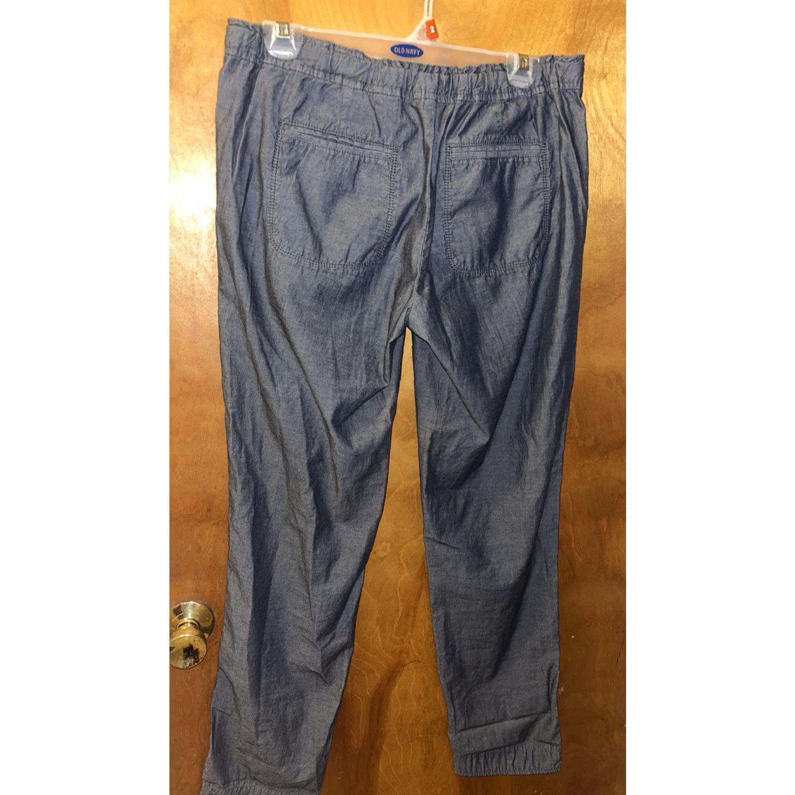 J.Crew J.Crew Women's City Fit Pants Size 2 Gray Cotton Casual Drawstring Straight Fall Winter Spring Summer Size 26" / US 2 / IT 38 - 4 Thumbnail