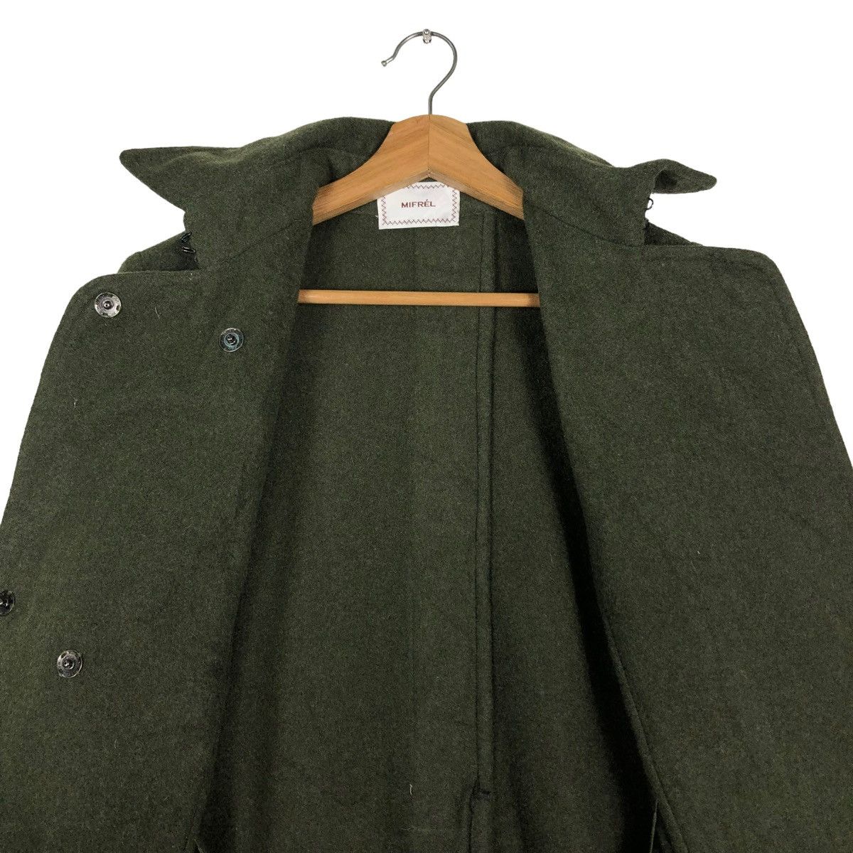 Japanese Brand 🔥CROPPED WOOL BIKER JACKET MIFREL JAPAN ISSEY MIYAKE Size US M / EU 48-50 / 2 - 14 Thumbnail