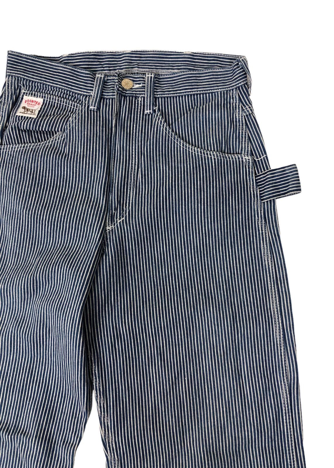 Vintage Pointer Hickory Stripe Carpenter Pants