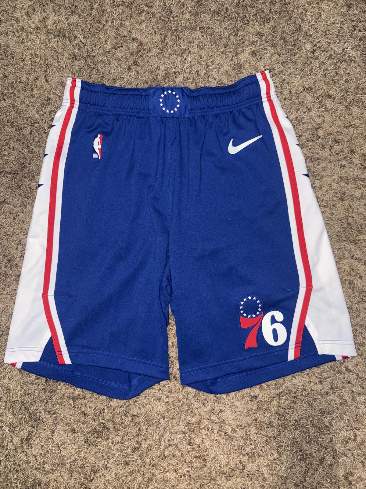 Nike Nike Men's NBA Philadelphia 76ers Dri-Fit ADV Team Issued Shorts Size US 36 / EU 52 - 1 Thumbnail