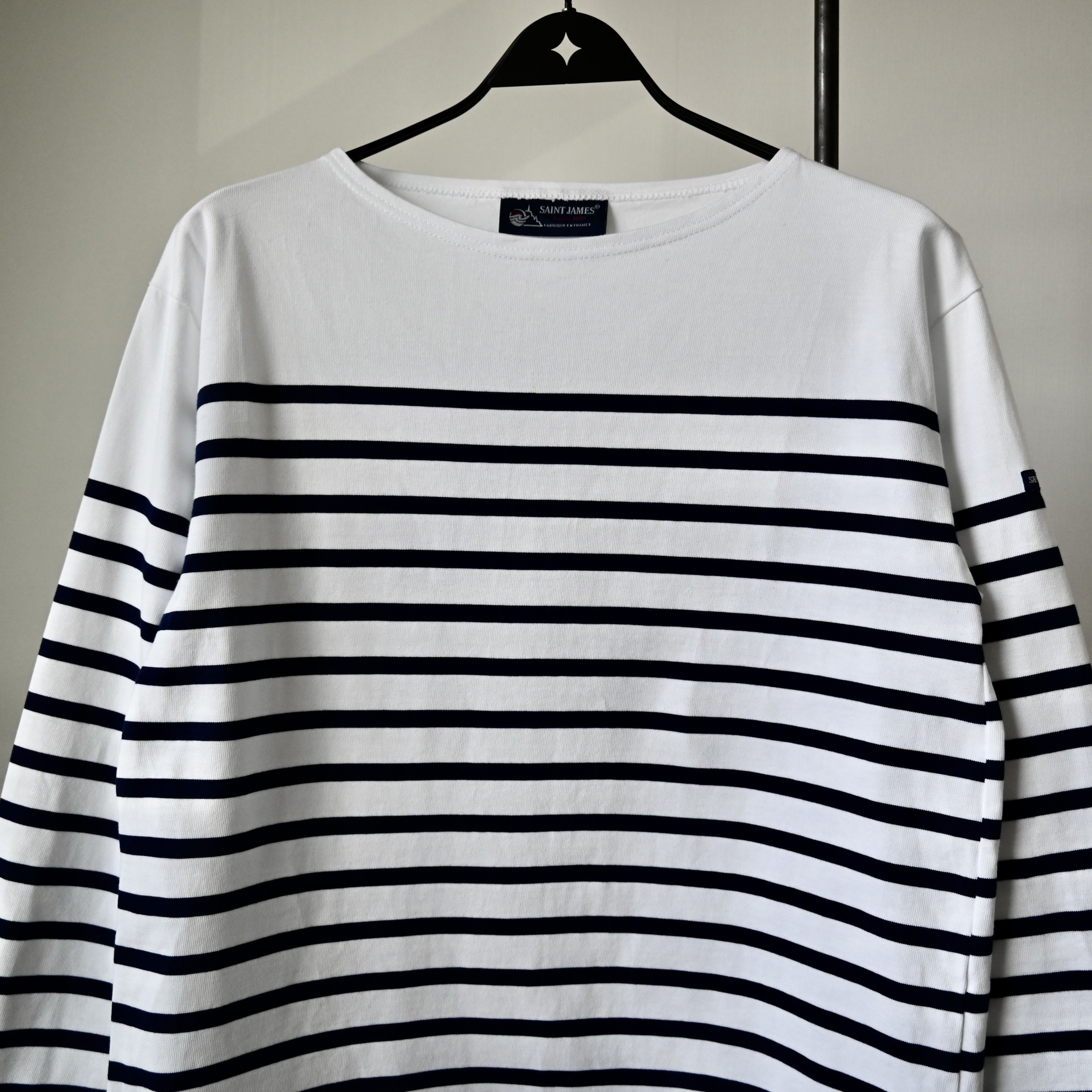 Saint James SAINT JAMES "NAVAL" authentic sailor shirt, 5/ML Size US M / EU 48-50 / 2 - 6 Thumbnail