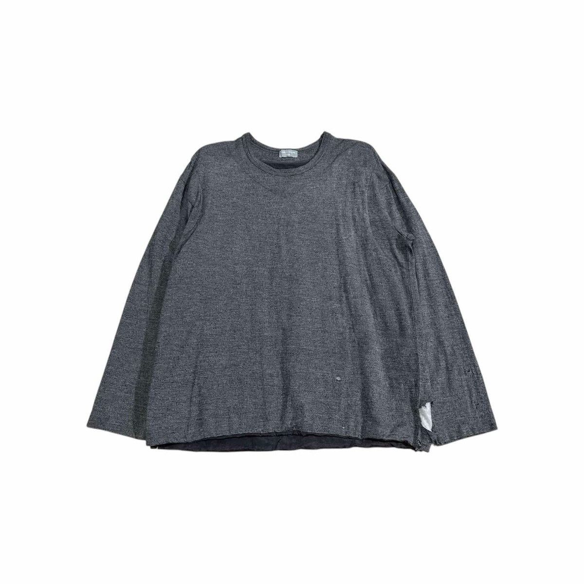 Comme des Garcons Homme × Comme des Garcons SHIRT × Japanese Brand 🔥Archived Ad1997 Comme Des Garcons Homme Hybrid Sweatshirt Size US L / EU 52-54 / 3 - 1 Thumbnail