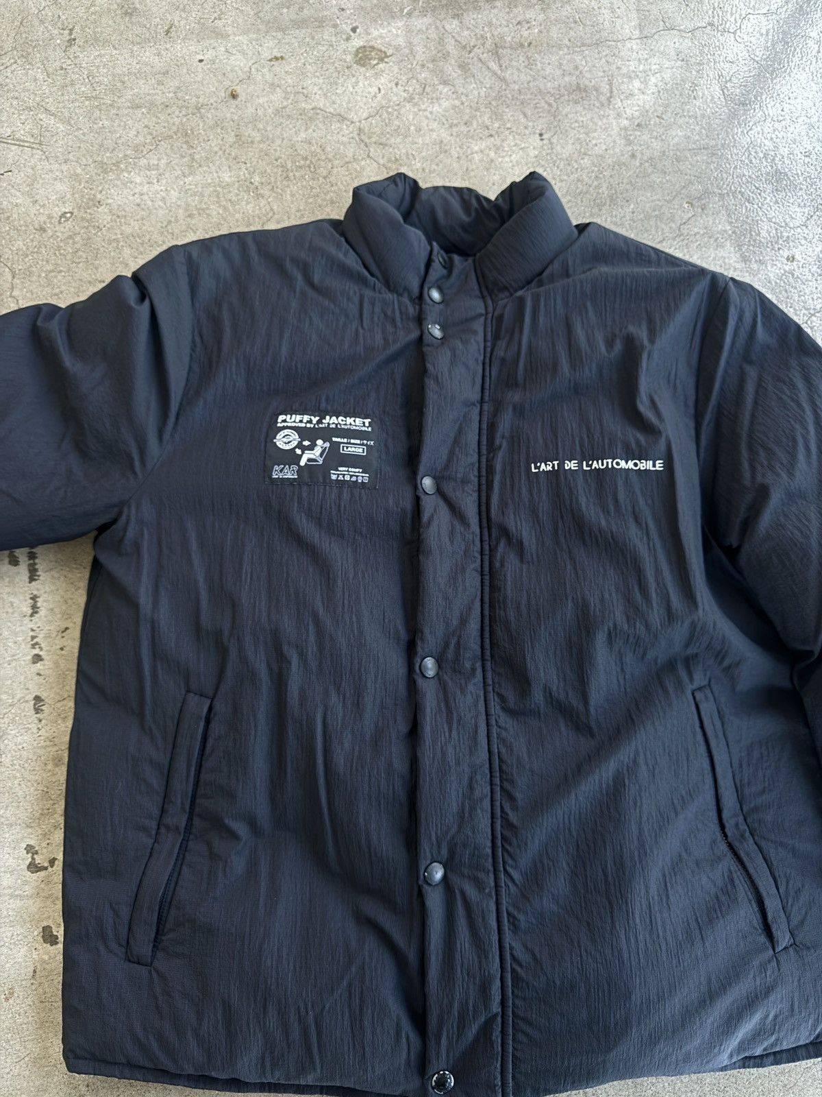Kar L’Art De L’Automobile Puffer Coat Size US L / EU 52-54 / 3 - 4 Thumbnail