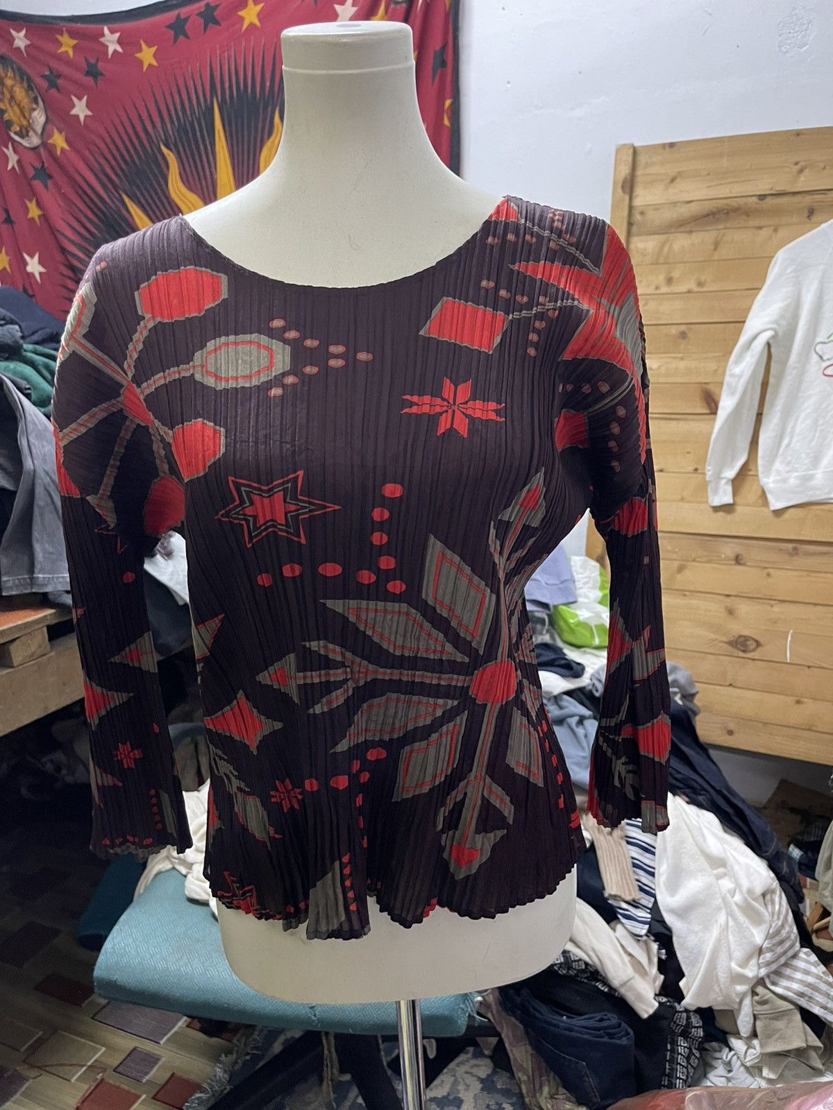 Pleats Please Issey Miyake pleats please issey miyake pleated blouse Size M / US 6-8 / IT 42-44 - 1 Thumbnail