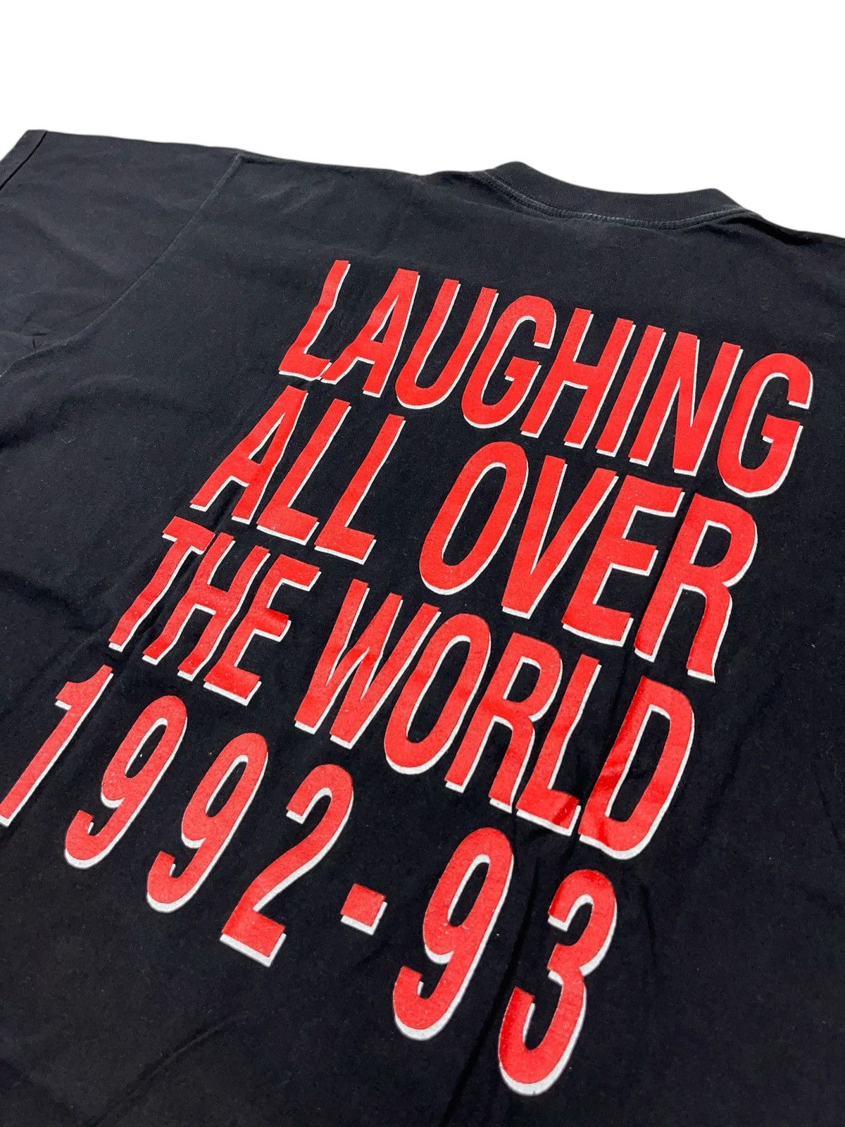 Band Tees × Vintage Vintage Thunder 1992-93 Laughing All Over The World T-shirt Size US XL / EU 56 / 4 - 8 Thumbnail