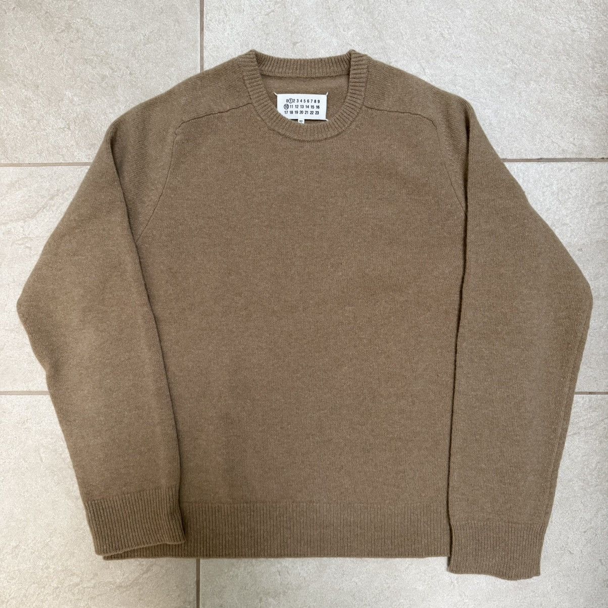 Maison Margiela Maison Margiela Beige Wool Sweater Size US S / EU 44-46 / 1 - 2 Thumbnail