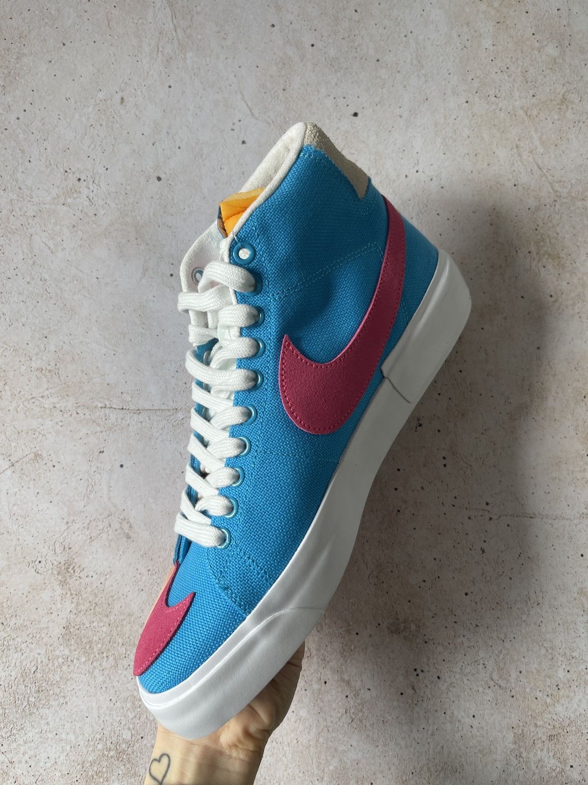 Nike Nike SB Zoom Blazer Mid Edge Hack Pack Blue Size US 9 / EU 42 - 4 Thumbnail