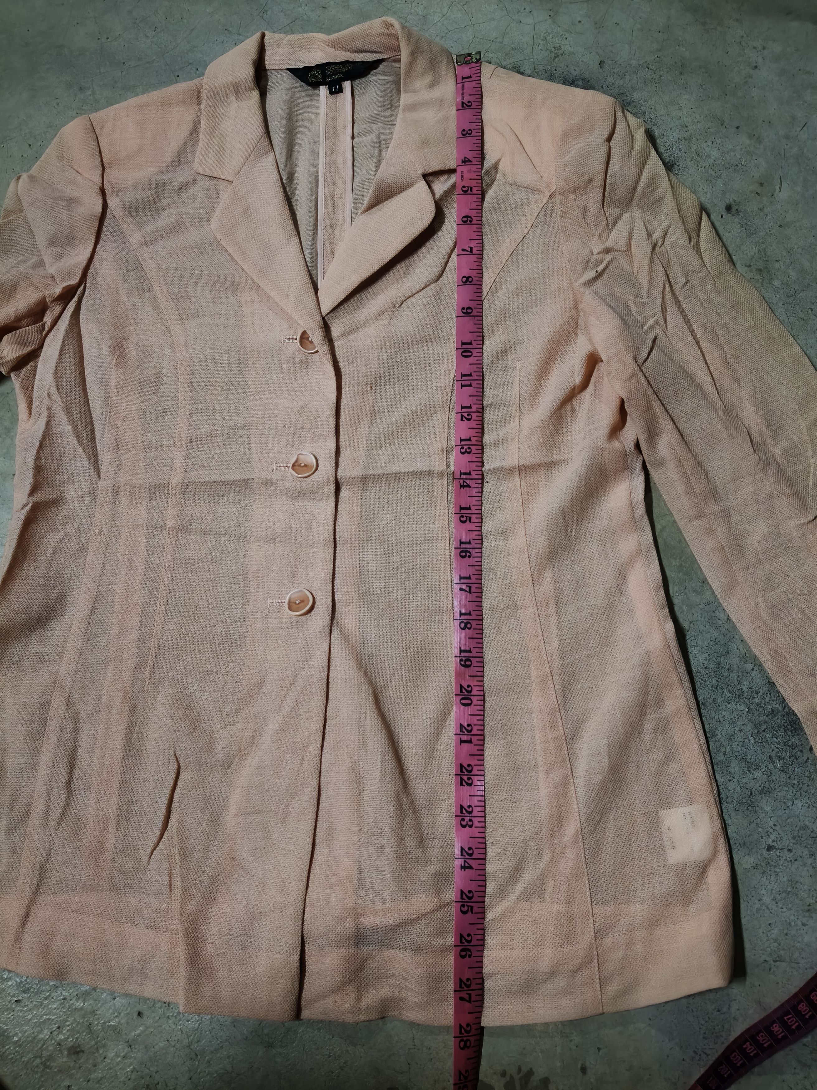 Designer × Hardy Amies × Vintage Hardy Amies See Through Blazer's Size M / US 6-8 / IT 42-44 - 10 Thumbnail