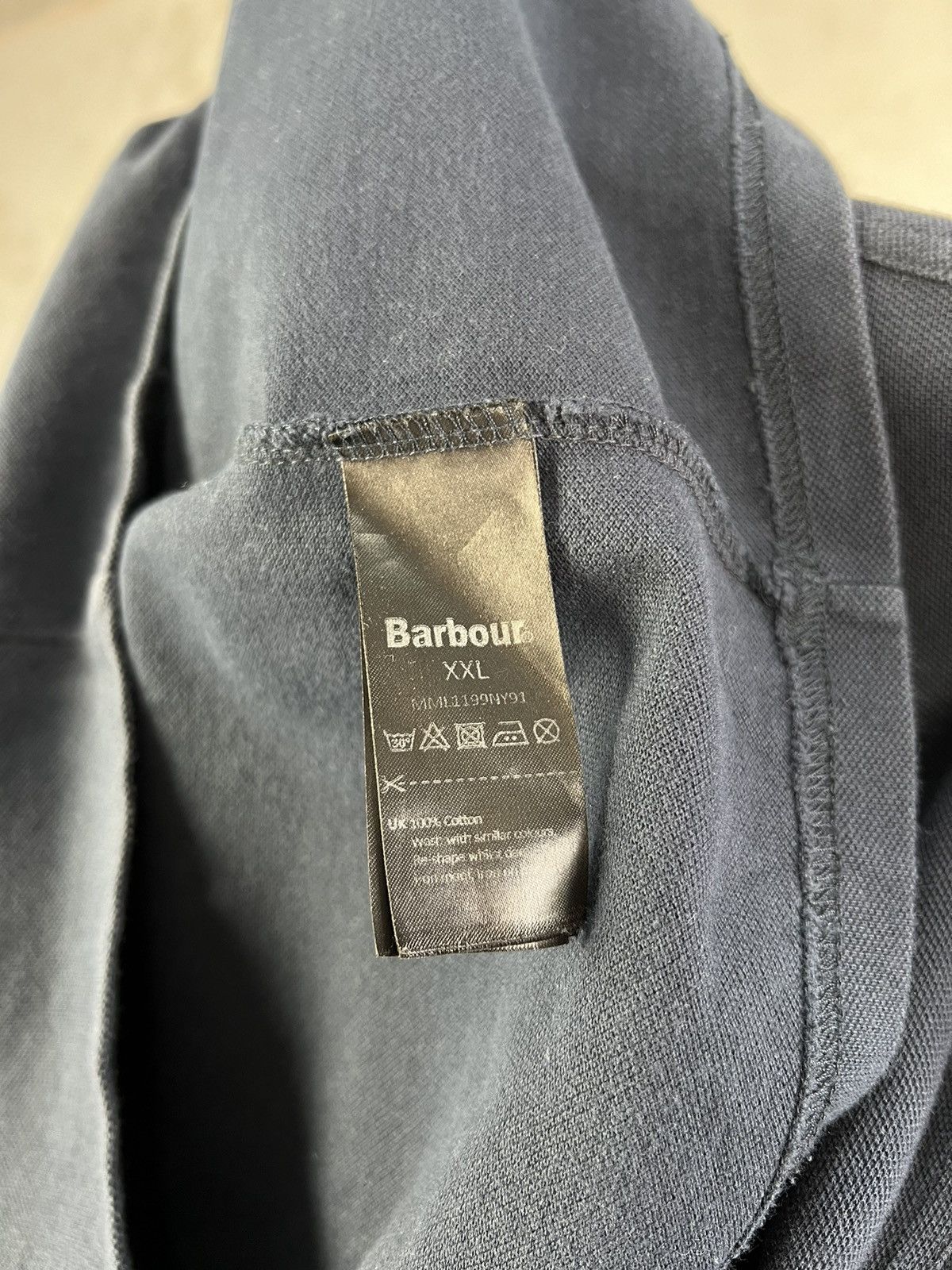 Barbour Barbour Polo Shirt Size XL - XXL Size US XXL / EU 58 / 5 - 4 Thumbnail