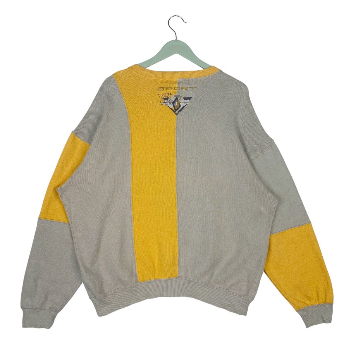 Lancel Lancel Paris Colorblock Sweatshirt Crewneck Pullover Jumper Size US XXL / EU 58 / 5 - 6 Thumbnail