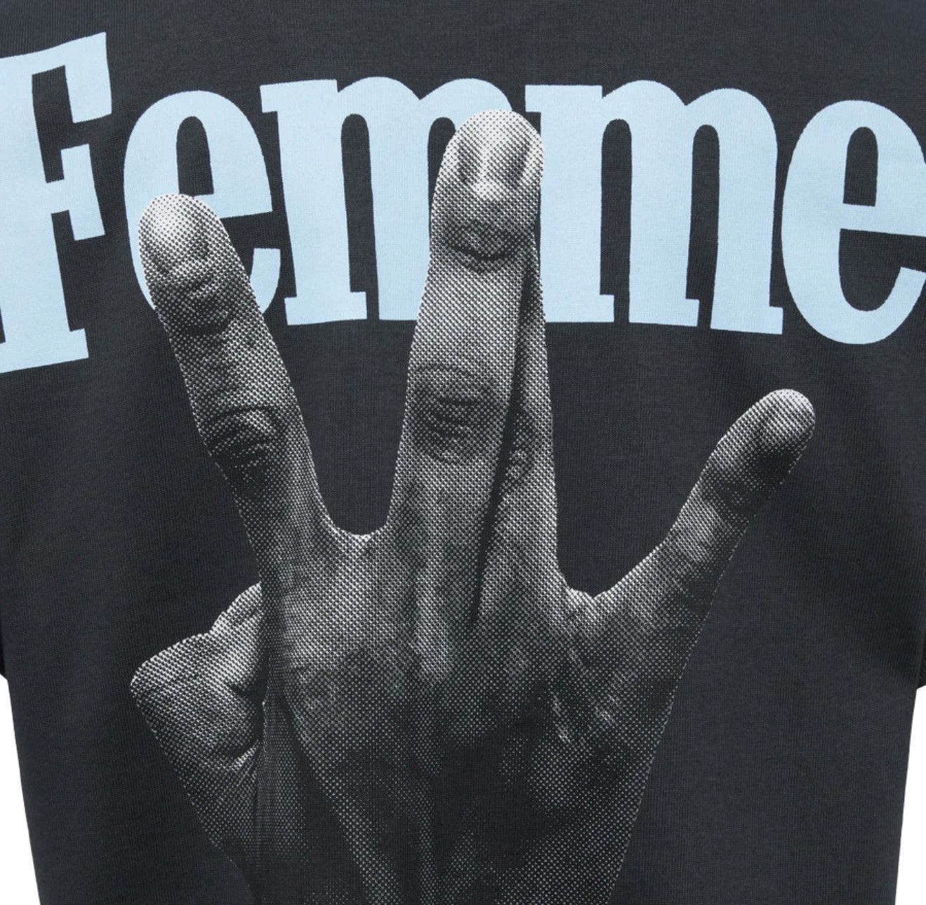 Designer × Homme + Femme La ⚡️ Homme Femme LA Twisted Fingers Tee Shirt Size XL ⚡️ Size US XL / EU 56 / 4 - 4 Thumbnail