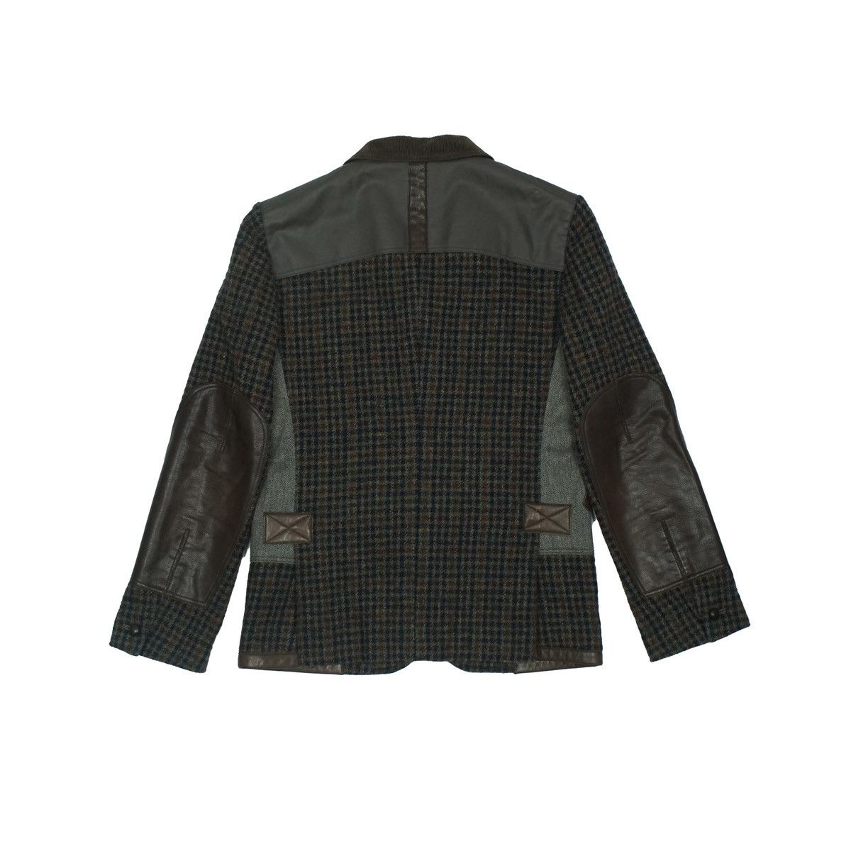 Junya Watanabe *NoTariff FW 2012 Runaway Junya Watanabe Wool Plaid Blazer Size US XS / EU 42 / 0 - 4 Thumbnail
