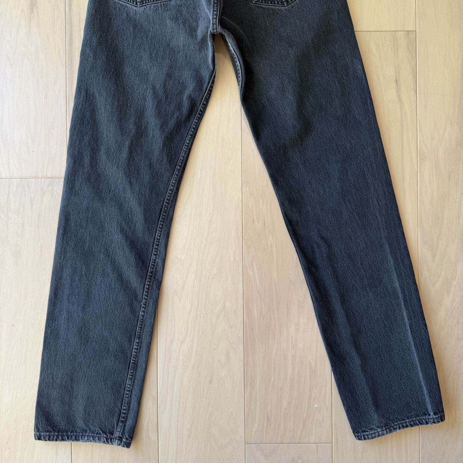 Levi's × Vintage Vintage Levis 501 Jeans 32 Black Made In USA 90s Straight Size US 32 / EU 48 - 8 Thumbnail